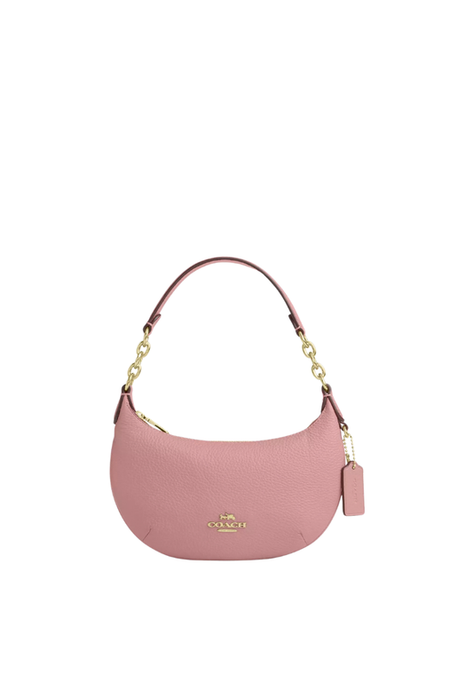 ( PREORDER ) Coach Mini Payton Bag Wristlet In Pink Petal CEL08