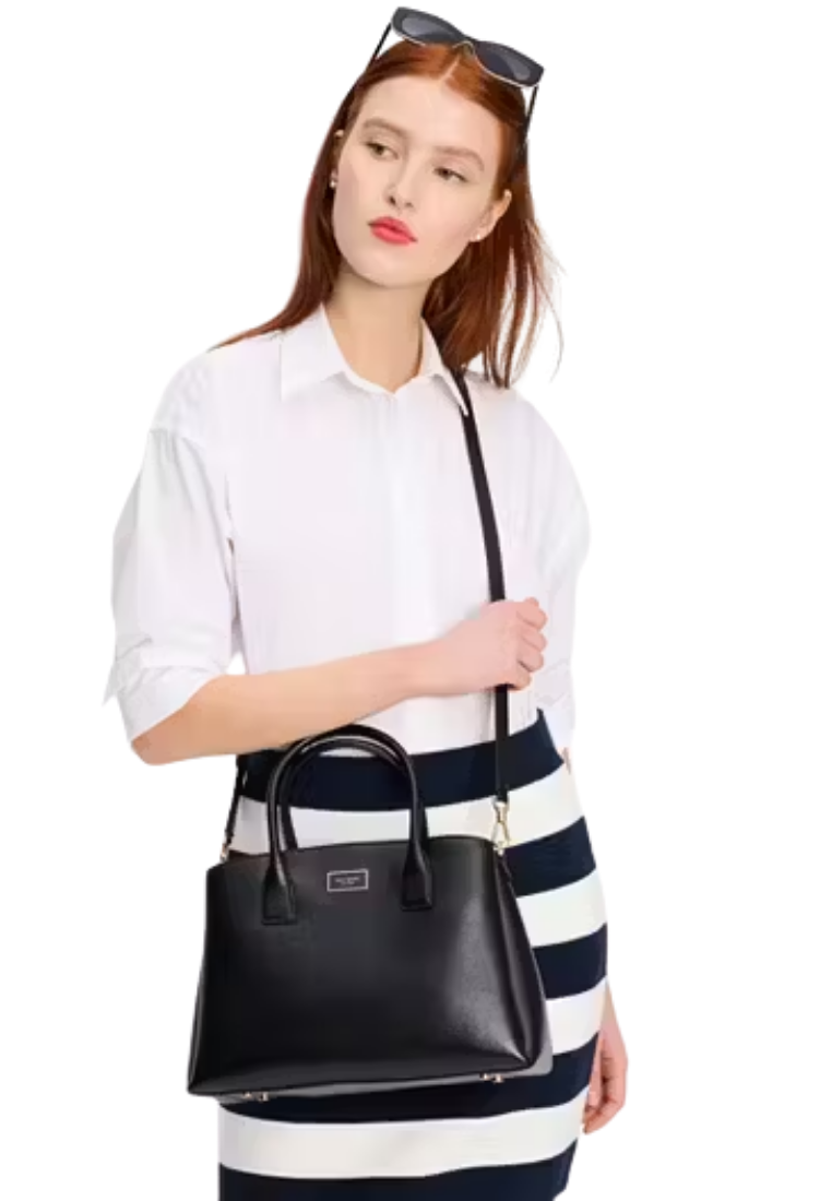 ( PREORDER ) Kate Spade Serena Satchel Bag In Black KF872