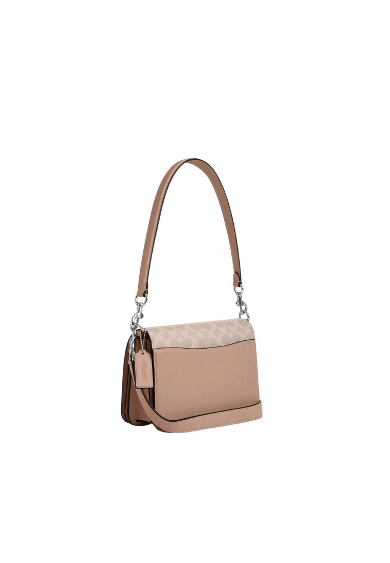 ( PREORDER ) Coach Quinn Crossbody In Silver Sand Taupe CZ770