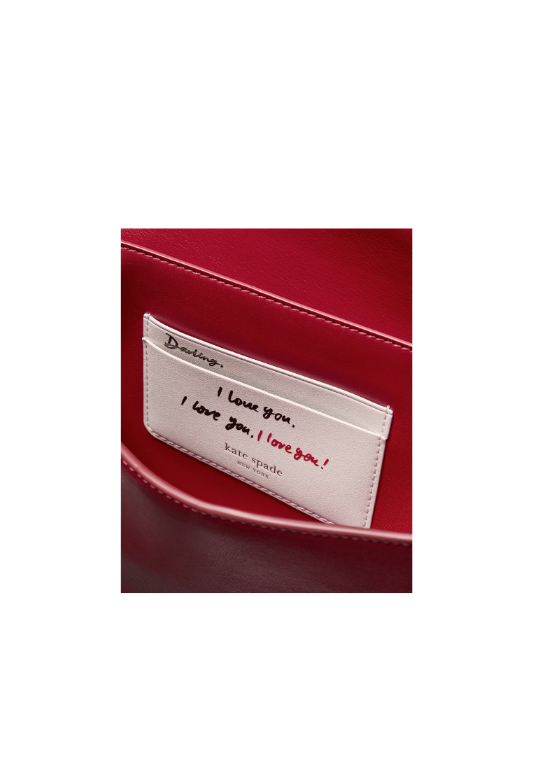 ( PREORDER ) Kate Spade The Spade Watch In Dark Scarlet KN288