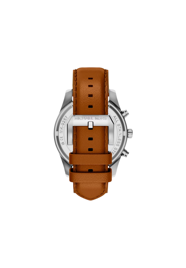 ( PREORDER ) Michael Kors Oversized Lexington Two-Tone Watch In Luggage MK9257