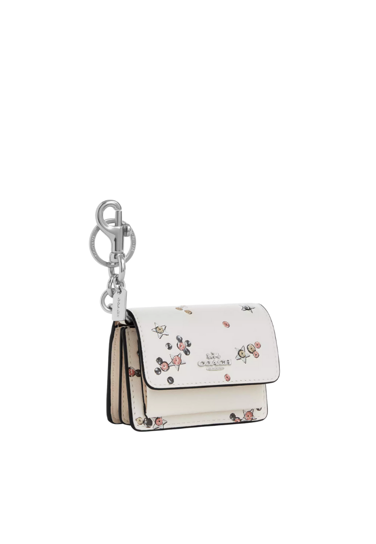 ( PREORDER ) Coach Klare Bag With Star Print Charm In Novelty Leather Silver CCF23