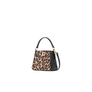 Kate Spade Phoebe Mini Top Handle Crossbody Bag In Brown Multi KJ929