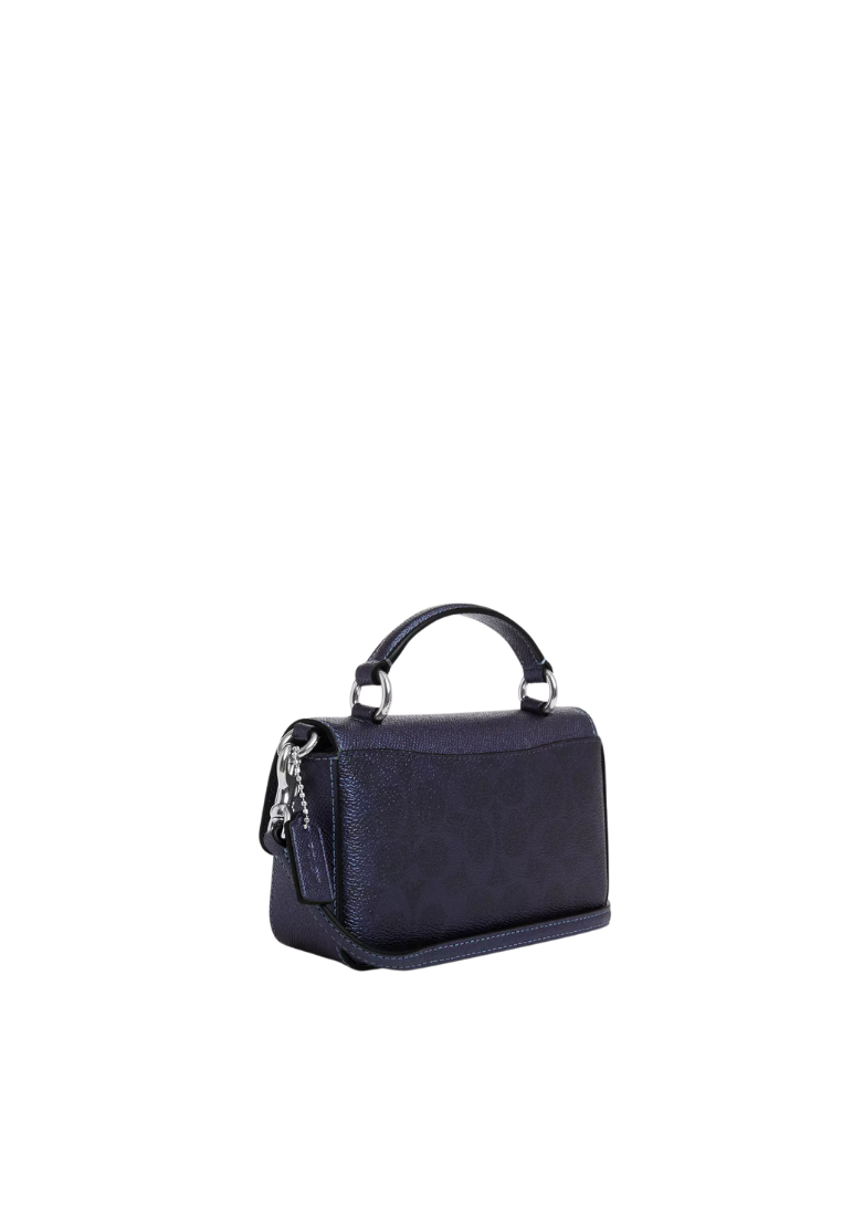 ( PREORDER ) Coach Mini Josie In Signature Canvas Top Handle In Blue Navy CCK68