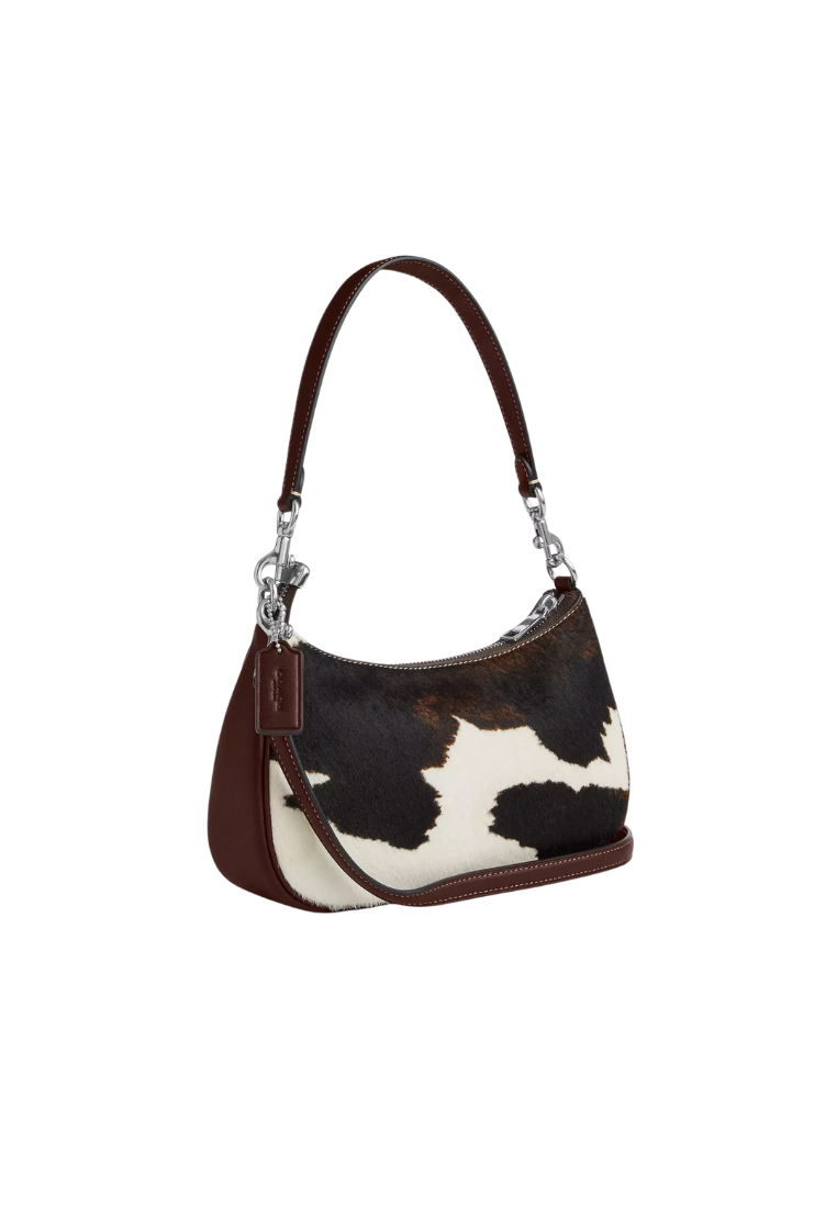 ( PREORDER ) Coach Teri With Cow Print Shoulder Bag In Cow Multi CCC86