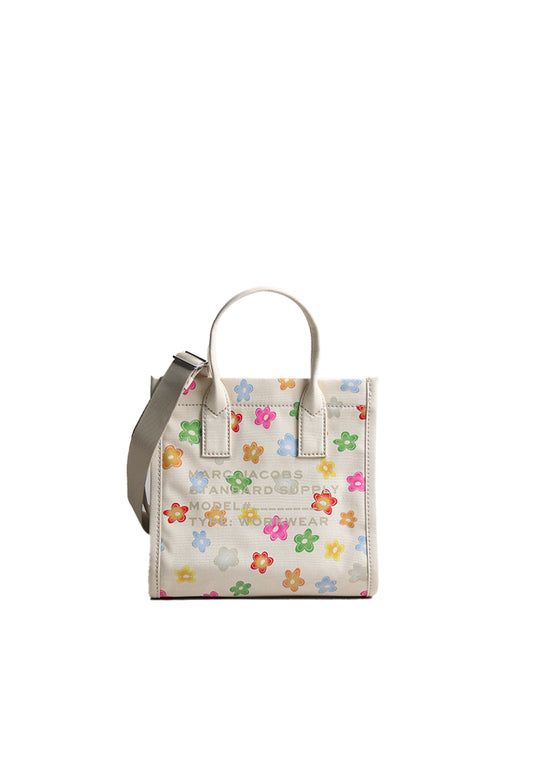 Marc Jacobs Canvas Standard Supply Tote Bag In White Multi 4P6HTT019H02