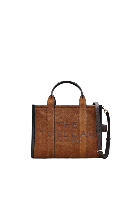 ( PREORDER ) Marc Jacobs The Suede Medium Tote Bag In Copper 2F5HTT029H01