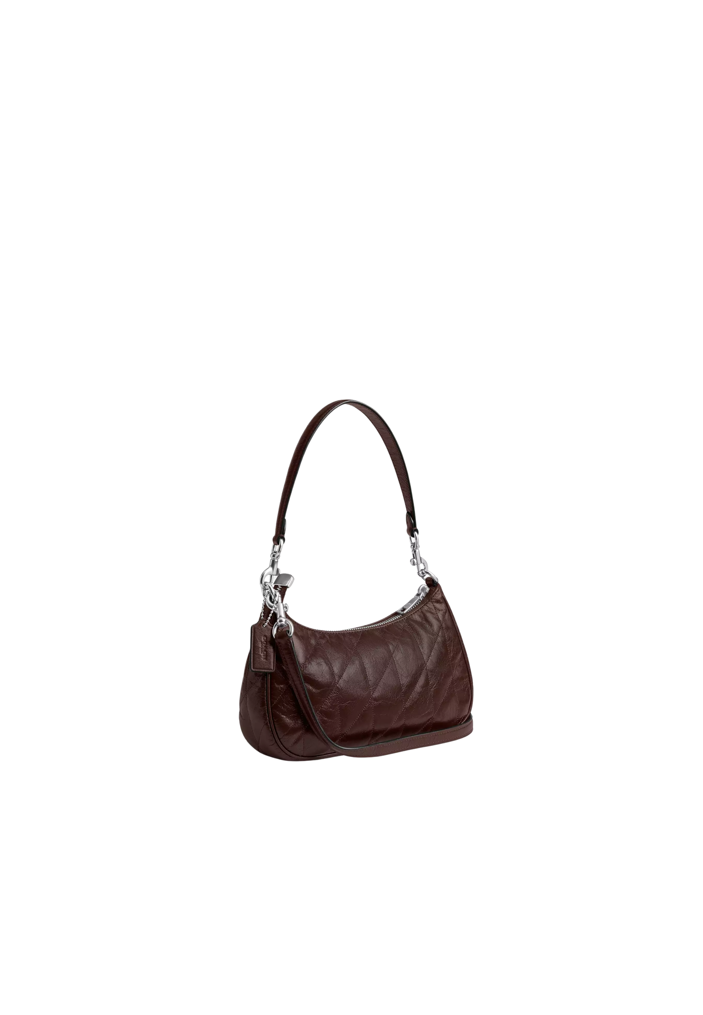 ( PREORDER ) Coach Teri With Quilting Shoulder Bag In Maple CDY83