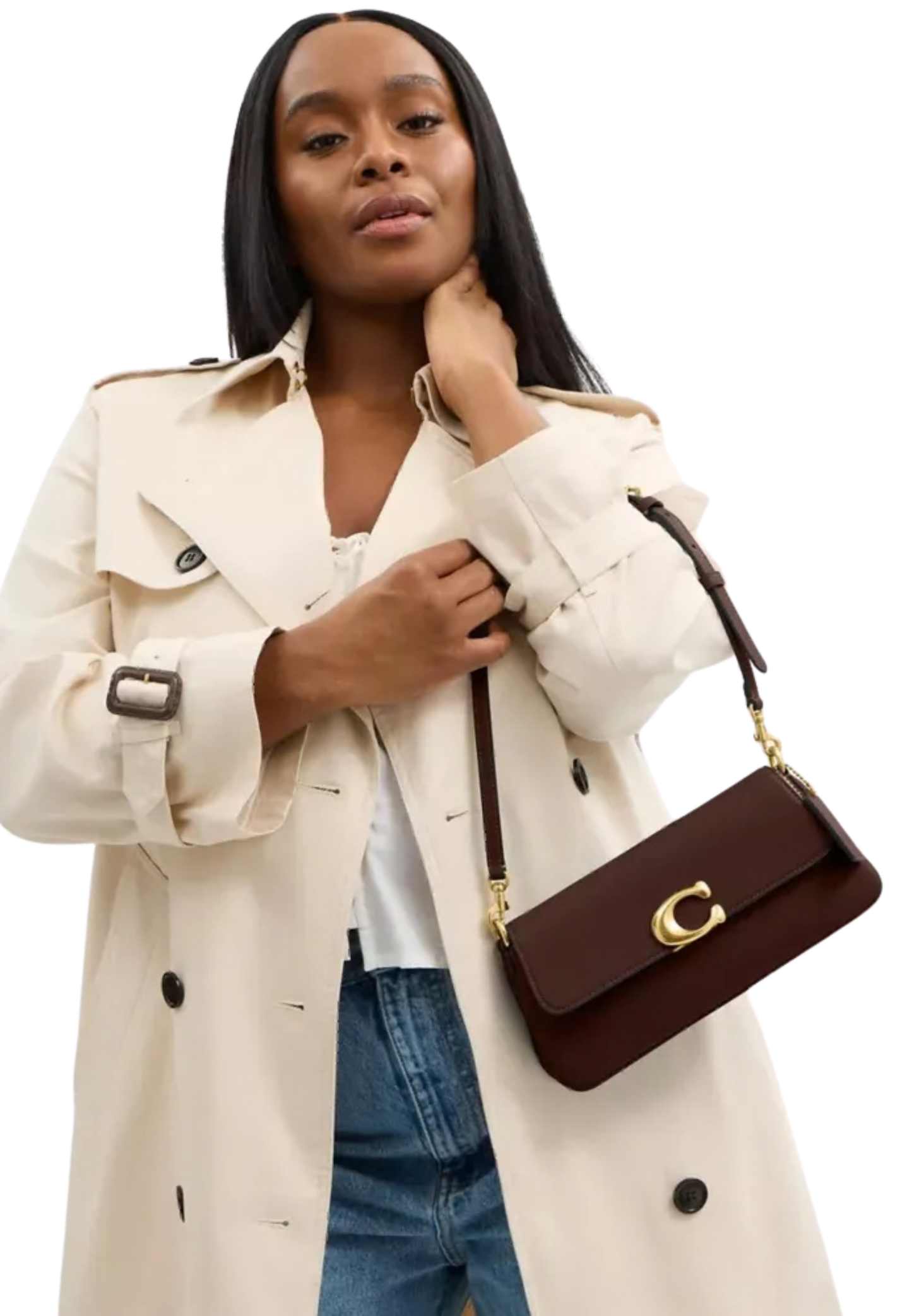 Coach Jet Shoulder Bag In Maple CAM16