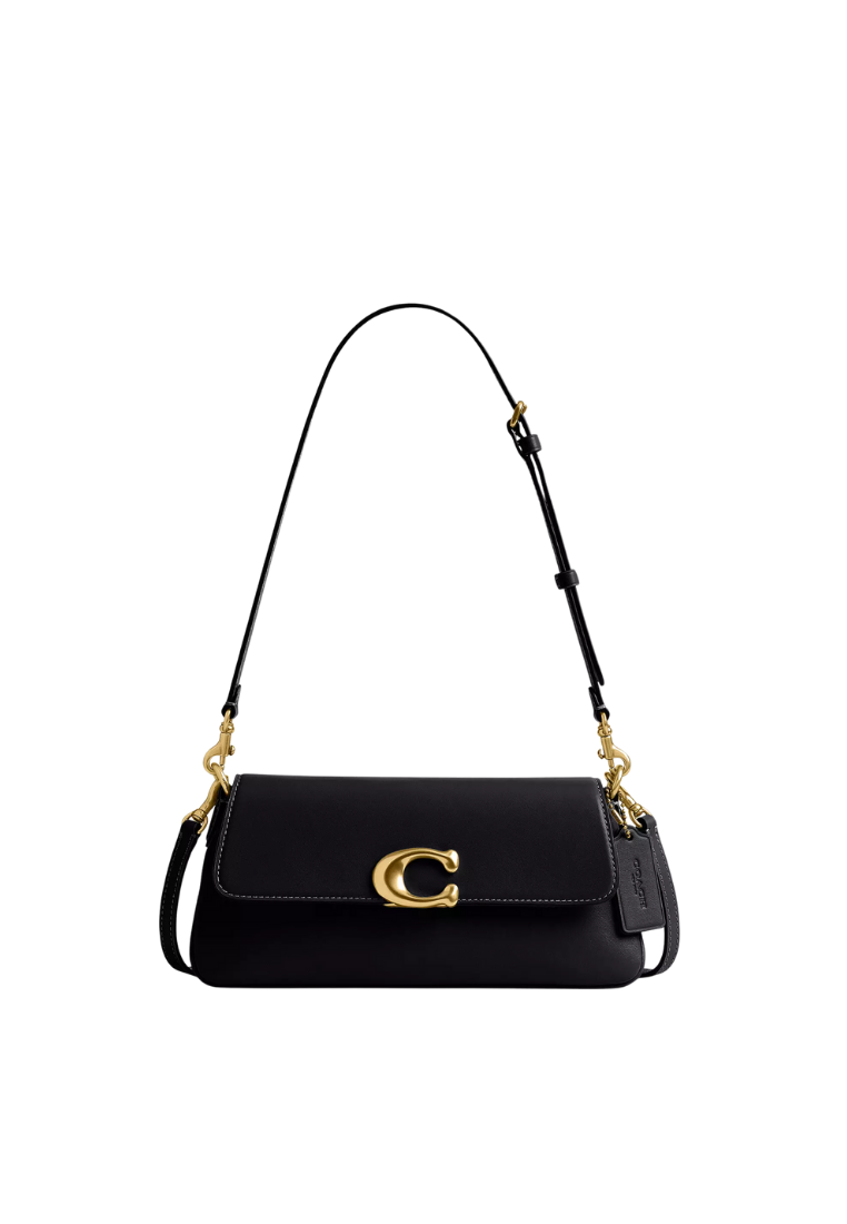 ( PREORDER ) Coach Jet Shoulder Bag In Brass Black CAM16