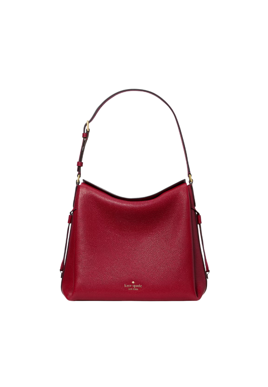 ( PREORDER ) Kate Spade Dumpling Large Shoulder Bag In Red Jam KL013