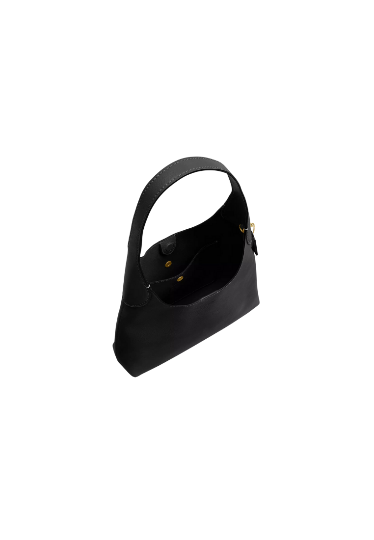( PREORDER ) Coach Brooklyn 28 Shoulder Bag In Brass Black CU068