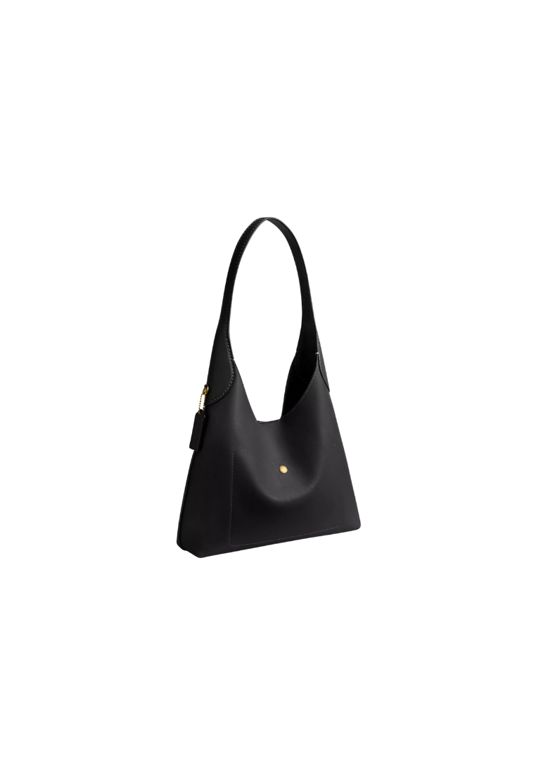 ( PREORDER ) Coach Brooklyn 28 Shoulder Bag In Brass Black CU068