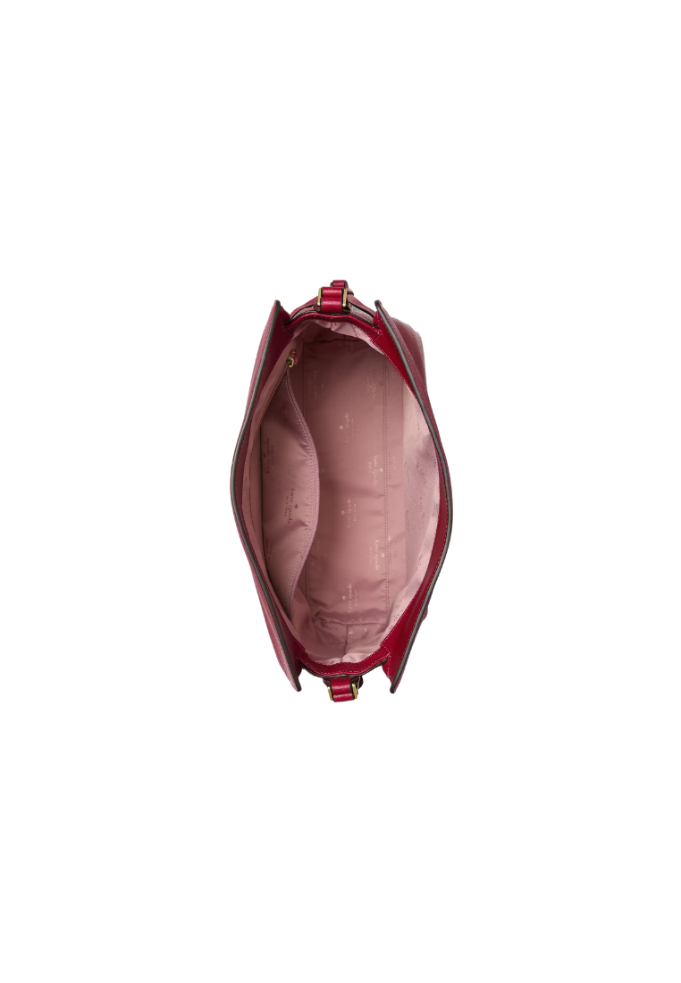 ( PREORDER ) Kate Spade Dumpling Large Shoulder Bag In Red Jam KL013