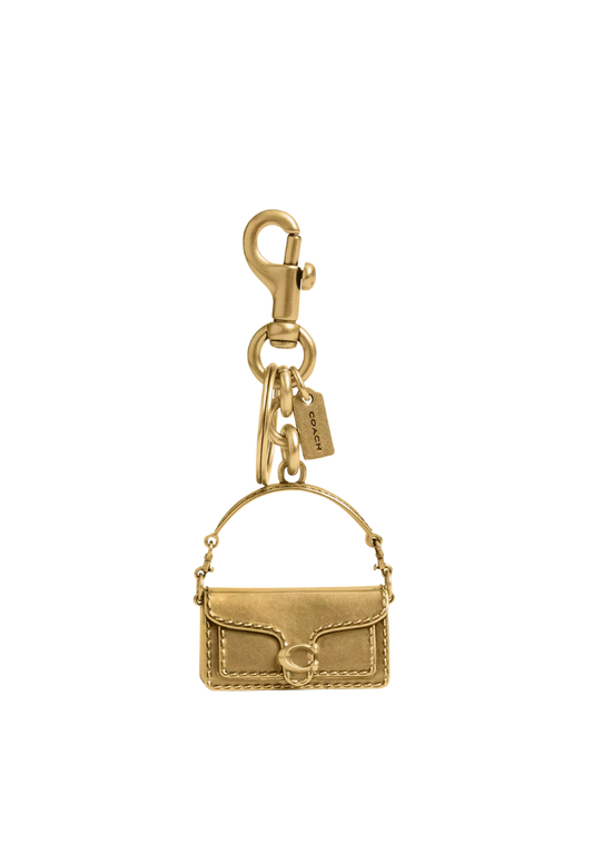 ( PREORDER ) Coach Tabby Bag Charm In Silver CS246