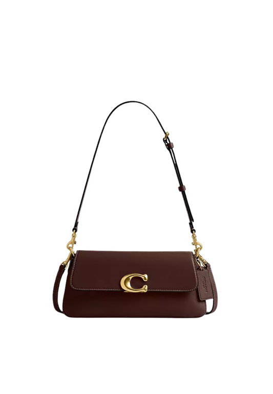 ( PREORDER ) Coach Jet Shoulder Bag In Brass Maple CAM16
