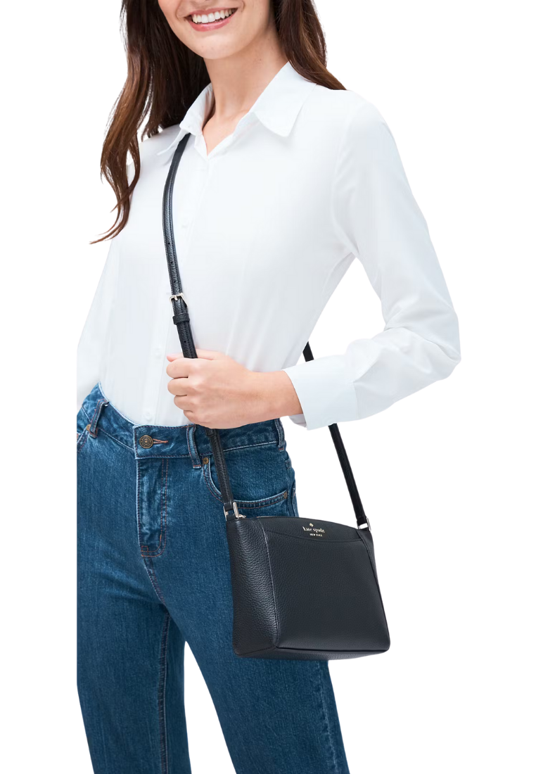 ( PREORDER ) Kate Spade Monica Small Crossbody Bag In Black WKR00258