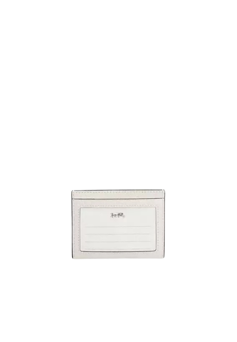 ( PREORDER ) Coach Slim Id Card Case In Chalk CP209