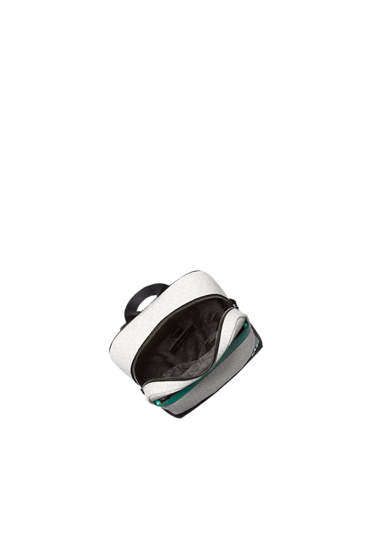 ( PREORDER ) Michael Kors Cooper Medium Color-Block Signature Backpack In Grass Green 37T5LLAB7B