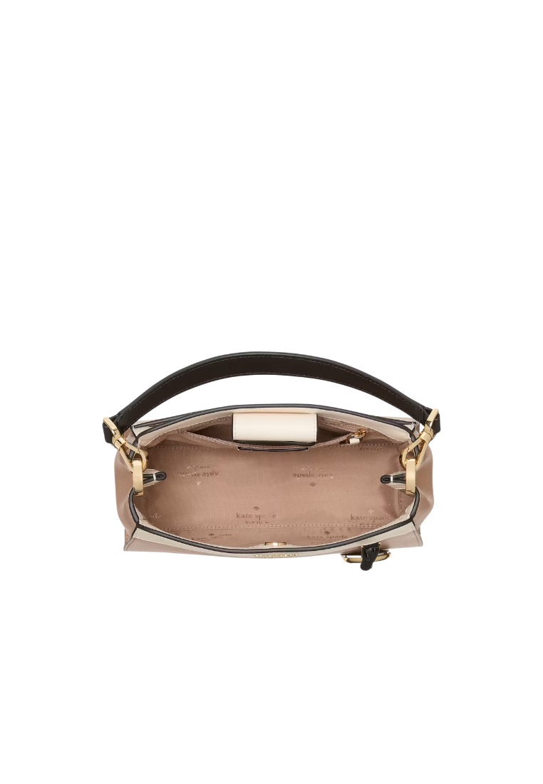 Kate Spade Madison Small Top Handle Satchel Bag In Toasted Hazelnut KK284