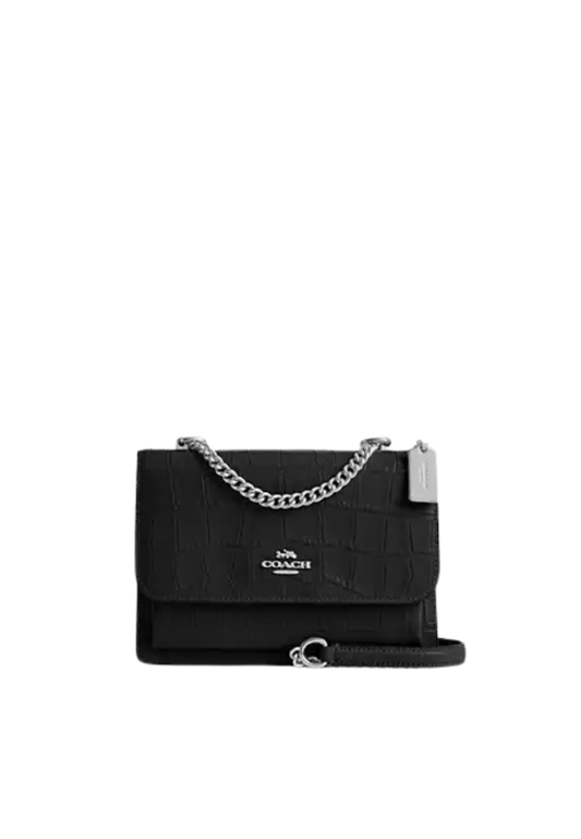 ( PREORDER ) Coach Klare Crossbody Bag In Silver Black CC840