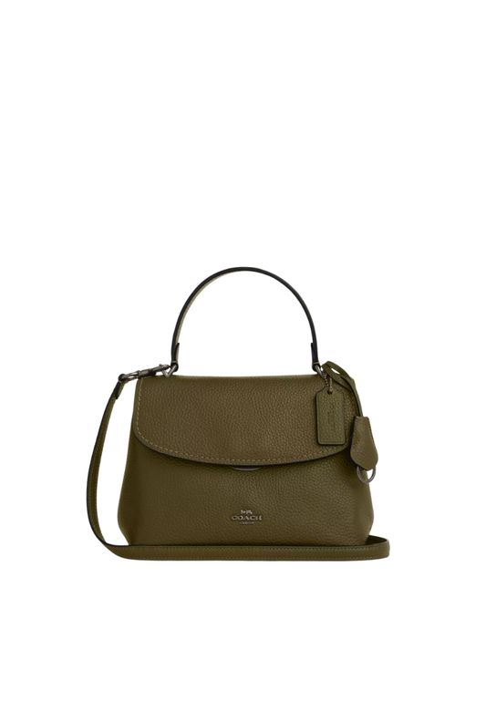 ( PREORDER ) Coach Emory Top Handle Crossbody Bag In Olive CCE53