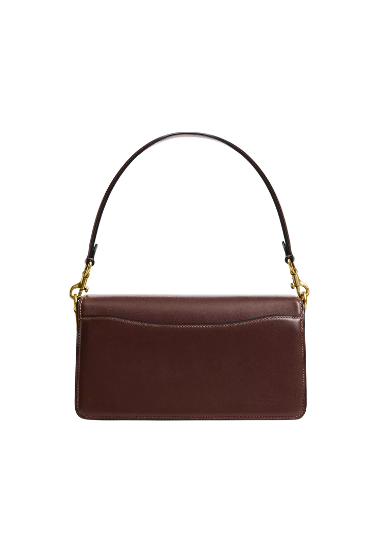 ( PREORDER ) Coach Tabby 26 In Signature Canvas Shoulder Bag In Brass Maple CI032