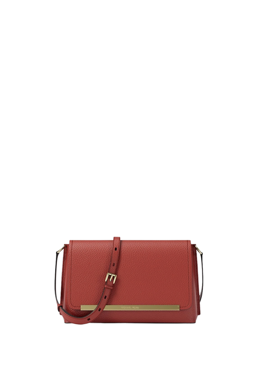 Michael Kors Evelyn Medium Crossbody Bag In Crimson 32F5GQ9C6U