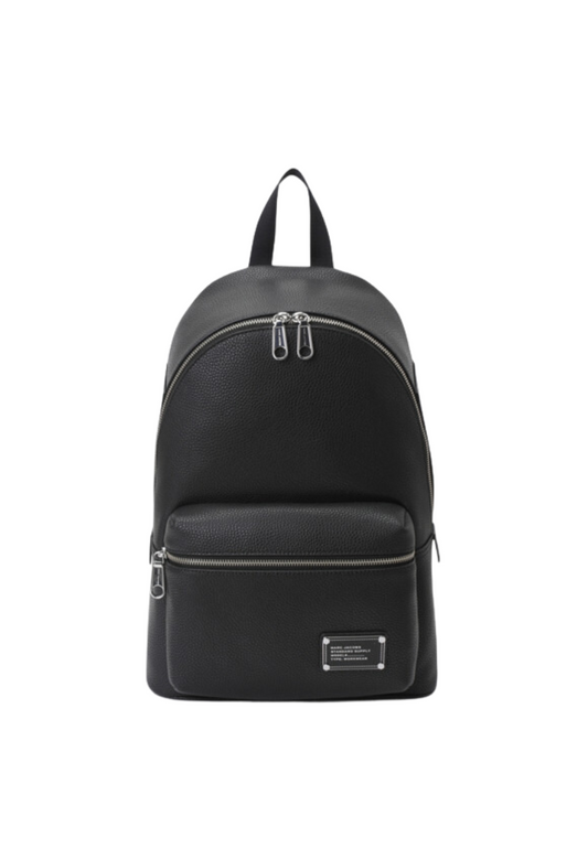 Marc Jacobs Leather Workwear Backpack In Black 4P4HBP003H01