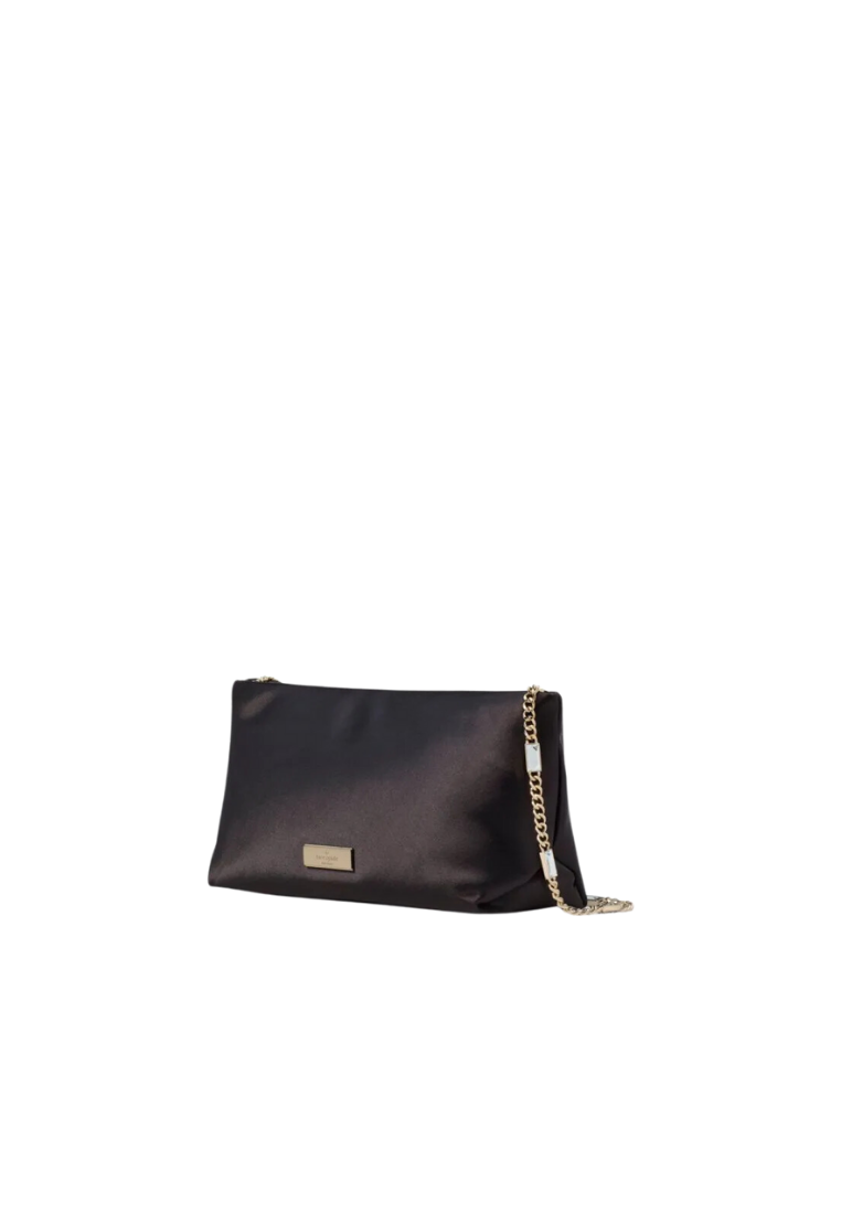 ( PREORDER ) Kate Spade Anya Satin Shoulder bag In Black K1952