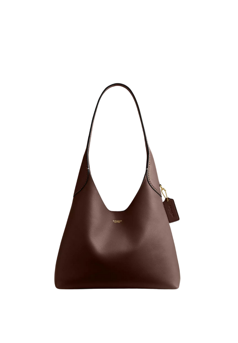 ( PREORDER ) Coach Brooklyn 28 Shoulder Bag In Brass Maple CU068