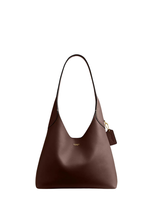 ( PREORDER ) Coach Brooklyn 28 Shoulder Bag In Brass Maple CU068