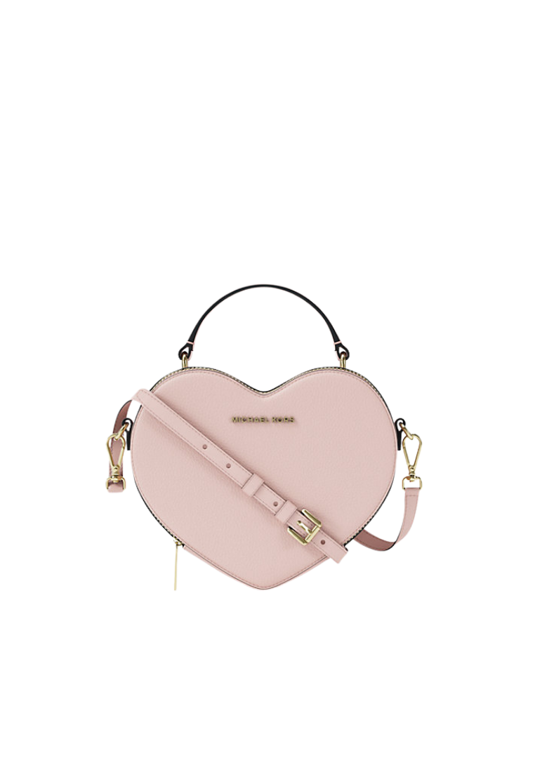 ( PREORDER ) Michael Kors Jet Set Small Heart Crossbody Bag In Powder Blush 35R6GTVC1Y