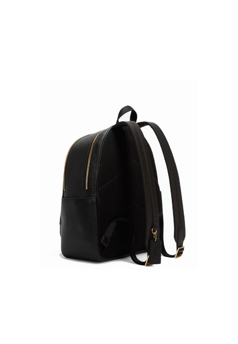 ( PREORDER ) Coach Court Backpack In Gold Black 5666