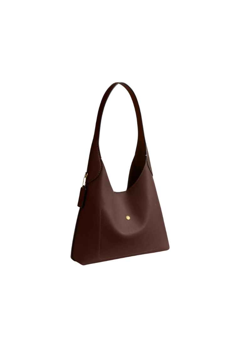 ( PREORDER ) Coach Brooklyn 28 Shoulder Bag In Brass Maple CU068