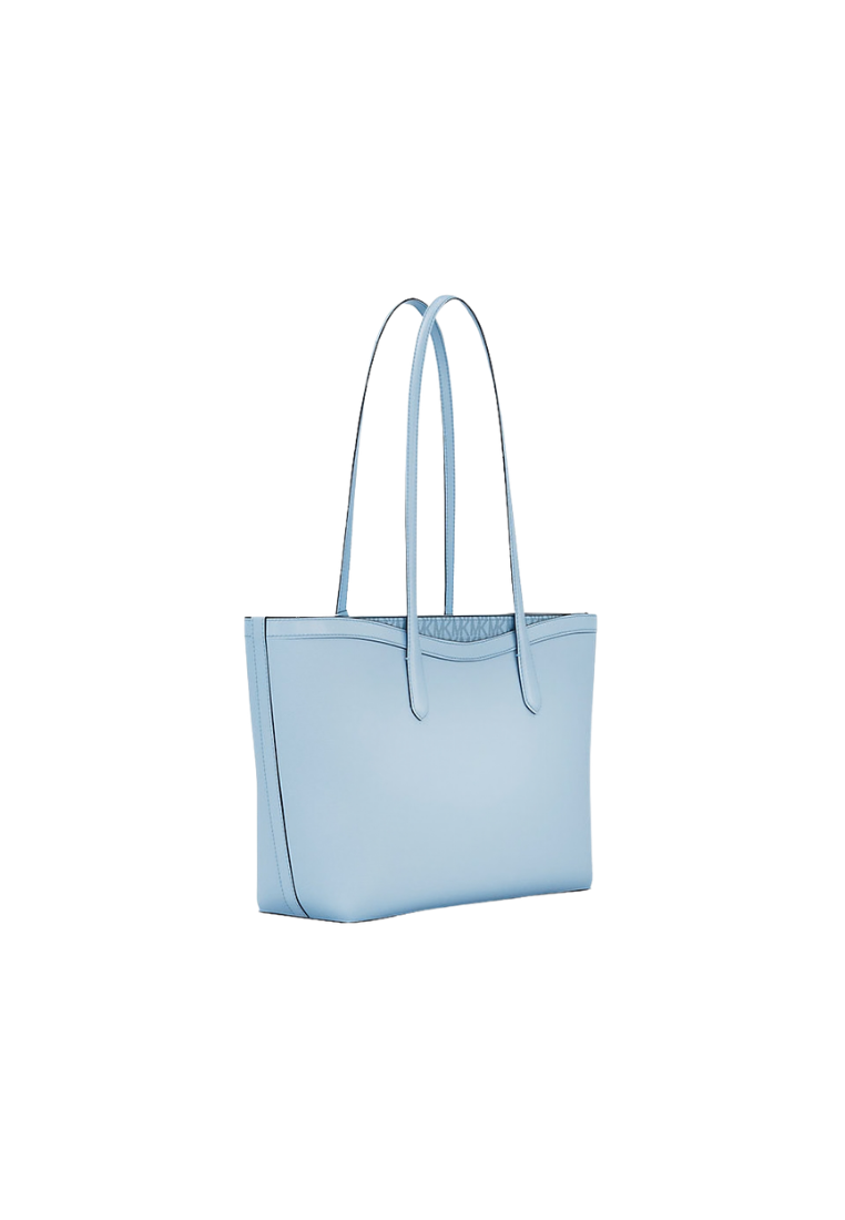 ( PREORDER ) Michael Kors Arden Large Pebbled Leather Tote Bag In Pale Ocean 35S6S4XT3L