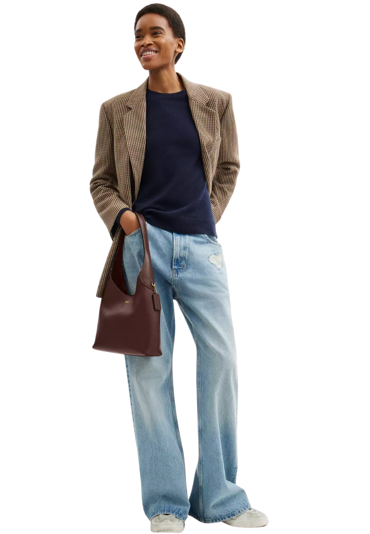 ( PREORDER ) Coach Brooklyn 28 Shoulder Bag In Brass Maple CU068