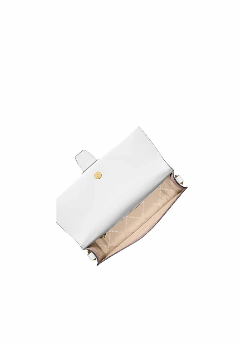 ( PREORDER ) Michael Kors Greenwich Medium Signature Logo Convertible Crossbody bag In Powder Blush Multi 35F5GGRL2B