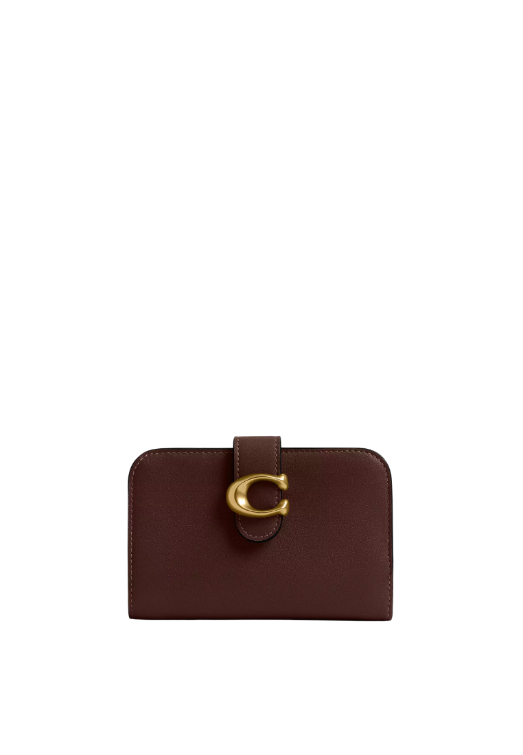 ( PREORDER ) Coach Tabby Wallet In Brass Maple CY234