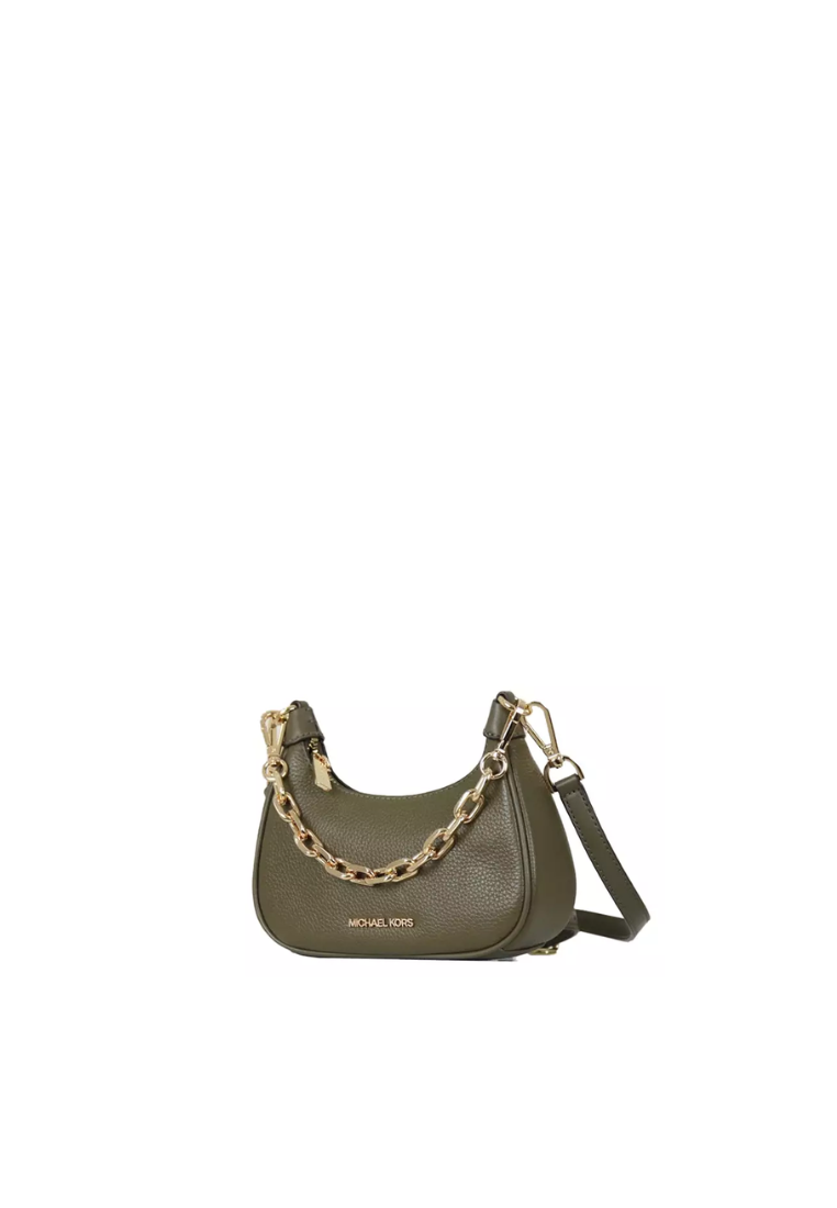 Michael Kors Cora Mini Crossbody Bag Zip Pouchette In Olive 35R3G4CC5L