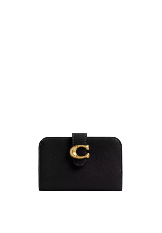 ( PREORDER ) Coach Tabby Wallet In Brass Black CY234