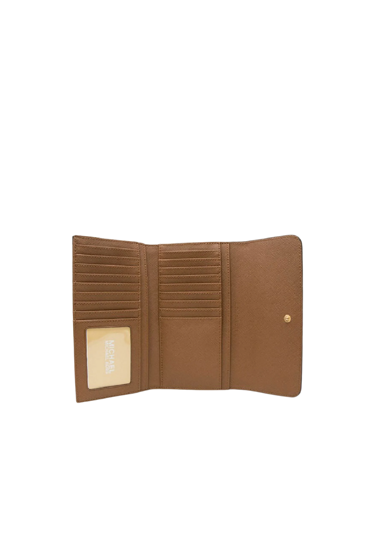 Michael Kors Large Jet Set Travel 35S8GTVF7L Trifold Wallet In Luggage