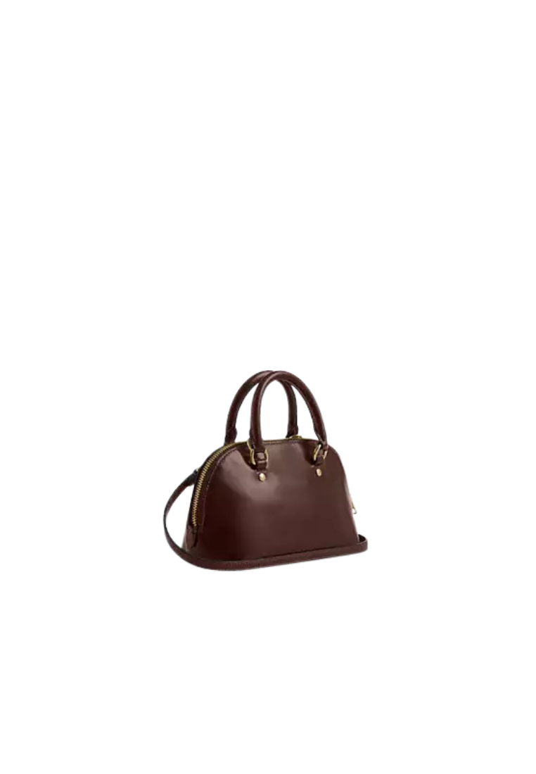 Coach Lara Mini Satchel Bag In Maple CEA01