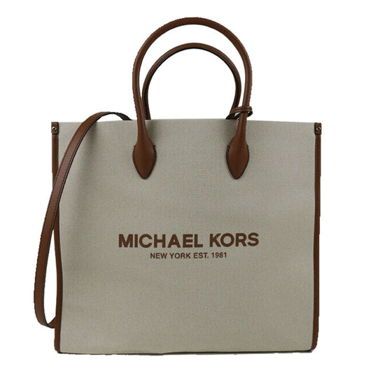 ( AS IS ) Michael Kors Large Mirella 35S2G7ZT3C Tote Bag In Luggage