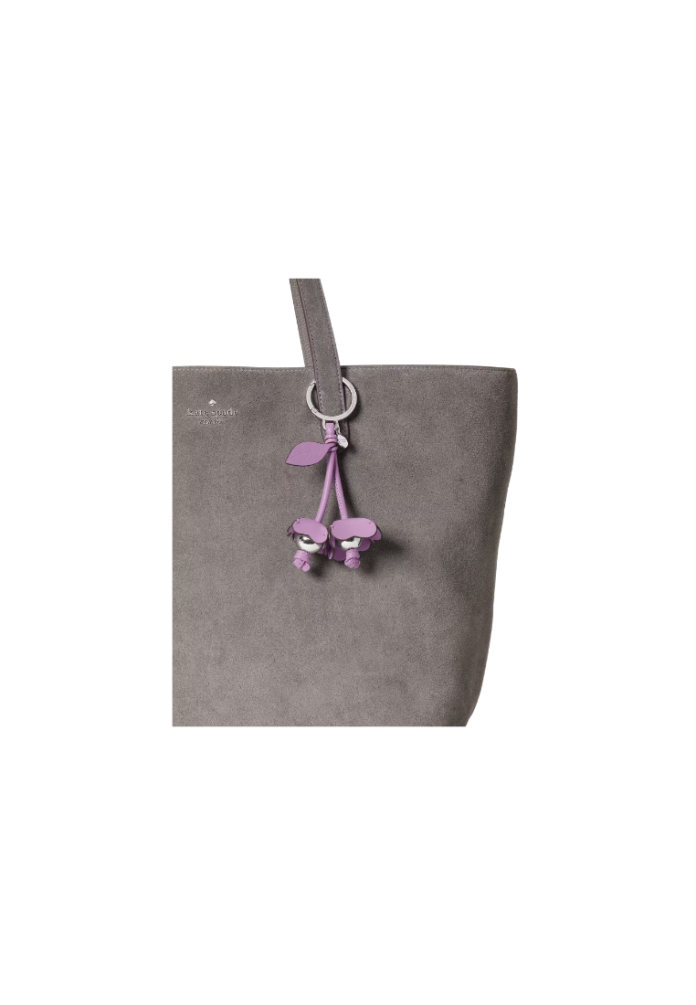 ( PREORDER ) Kate Spade 3d Flower Bag Charm In Wisteria KO051