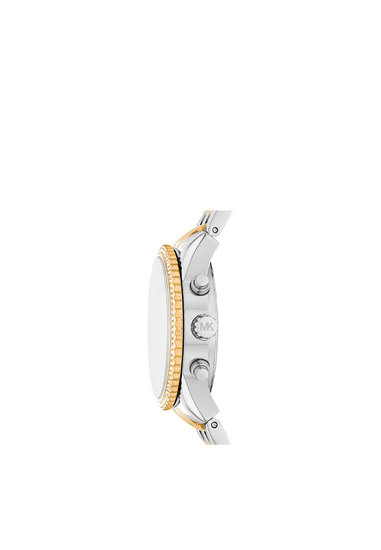 ( PREORDER ) Michael Kors Mini Ritz Pave Two-Tone Watch Watches In Two Tone MK7532