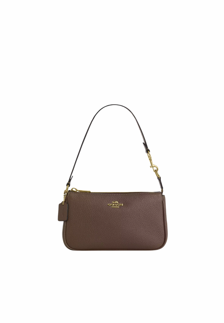 ( PREORDER ) Coach Nolita 19 Shoulder Bag In Dark Stone CBQ88