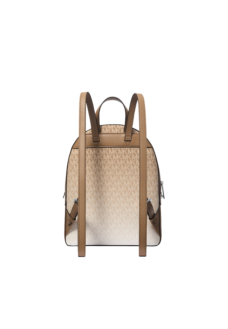 Michael Kors Jaycee Medium Ombré Signature Logo Backpack In Husk 35R5S8TB8V