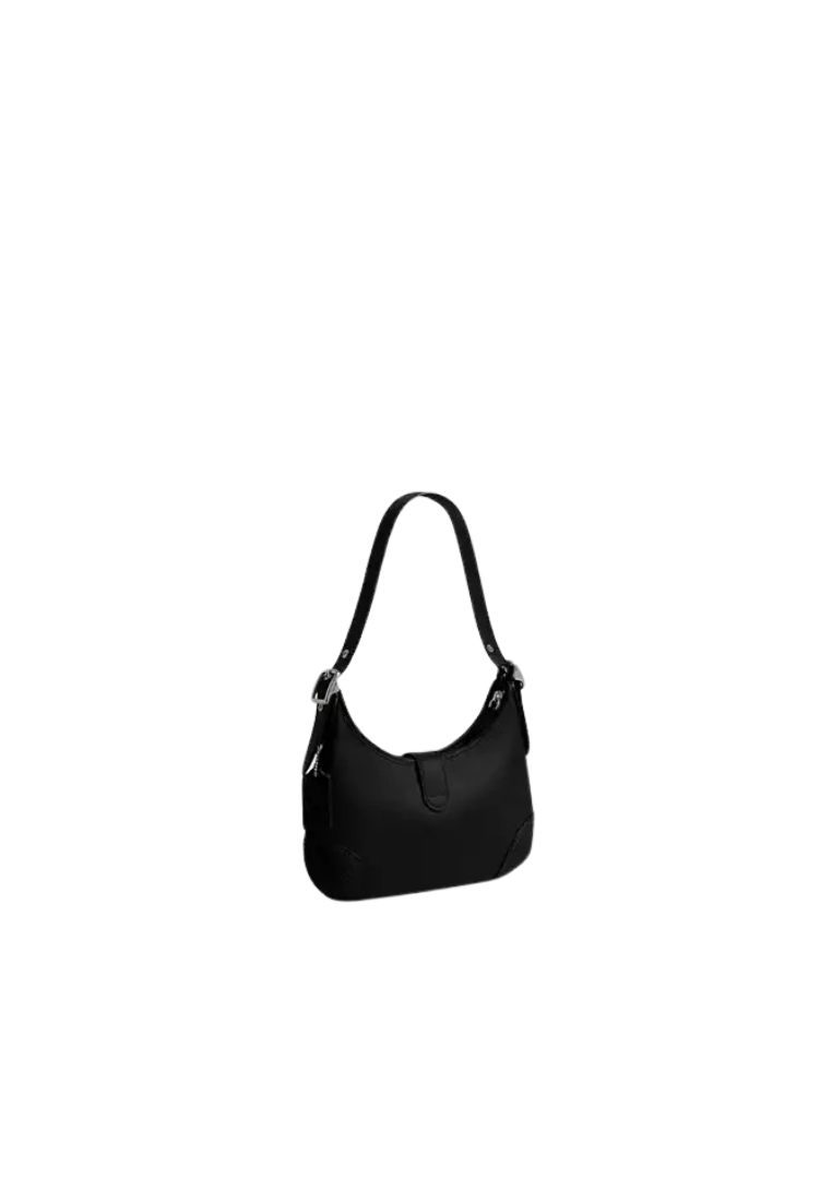 ( PREORDER ) Coach Hampstons Hobo Shoulder Bag In Silver Black CW642