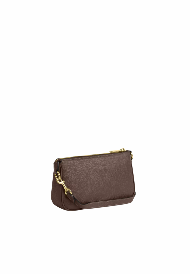 ( PREORDER ) Coach Nolita 19 Shoulder Bag In Dark Stone CBQ88